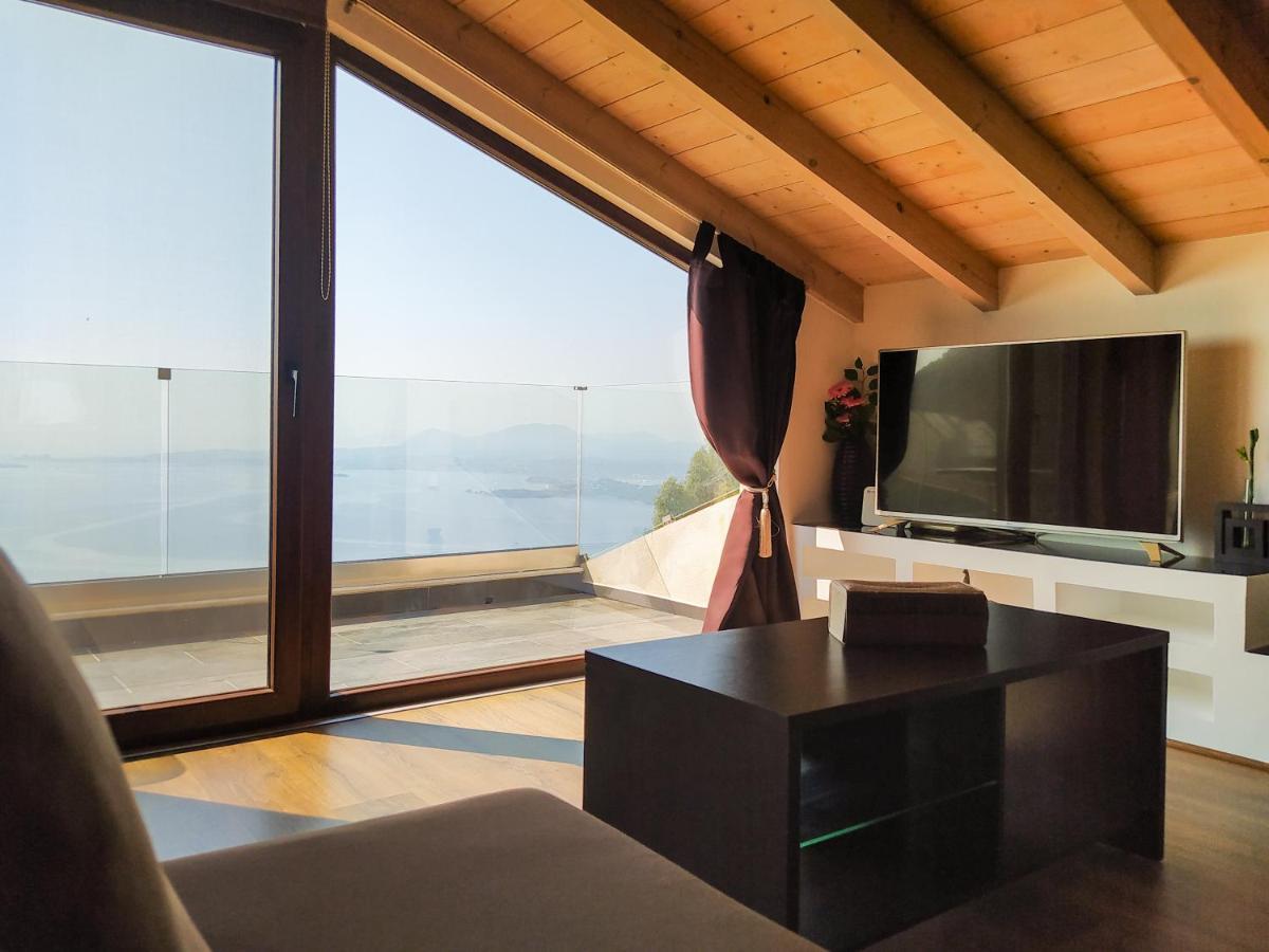 Апартаменти Blue Sky Loft By Corfuescapes Spartylas Екстер'єр фото